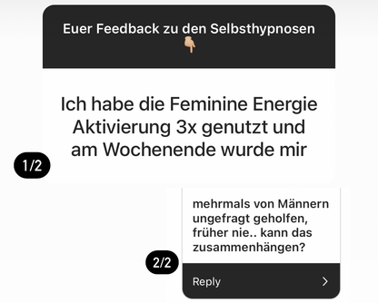 Selbsthypnose: Feminine Energie aktivieren [Audio]
