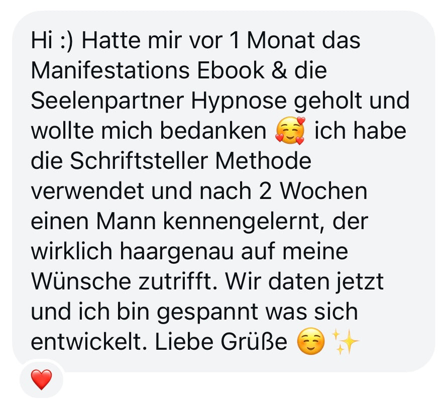 Selbsthypnose: Seelenpartner manifestieren [Audio]