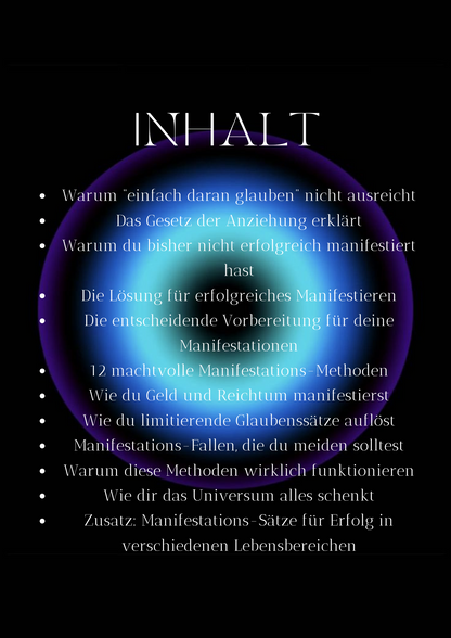 Alles Manifestieren Anleitung [Ebook]